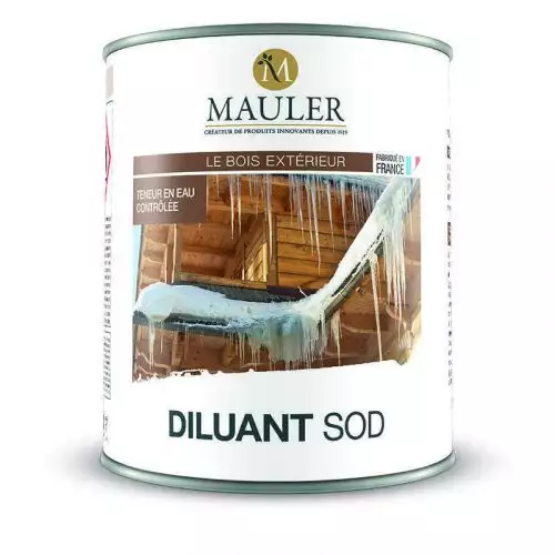 Diluant naturel sod mauler pour huile flamande